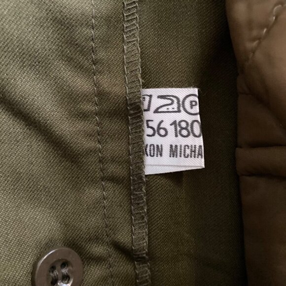 Vintage Czech Military Insulated/Lined Field Pants OD Green XL NEW - Picture 5 of 9